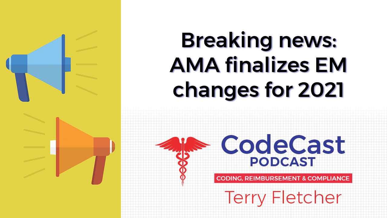 Terry Fletcher Consulting, Inc. Breaking news AMA finalizes EM