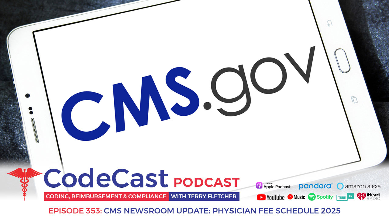 CMS Newsroom Update: Physician Fee Schedule 2025