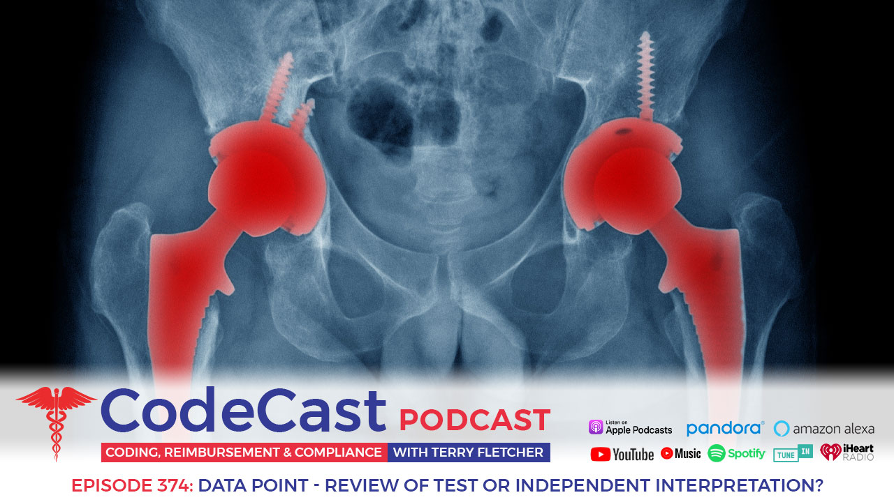 Data Point - Review of Test or Independent Interpretation?